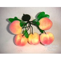 Dekoratyvinė mažų persikų kekė G1701