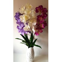 Orchidėjos šaka "Dalia" lateksinė, 1,2 m.,  G1925