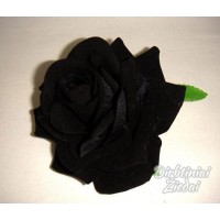Rožė juoda barchatinė G1536