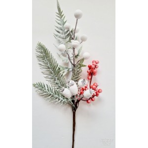 Šakelė kalėdinė 33 cm, N015900