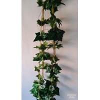 G7057 Lapų girlianda (gebenė, pelargonija su baltu, pelargonija žalia, vynuogė) 2,2 m