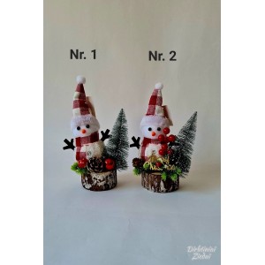 Sniego senis ant kelmo 24 cm, N252800