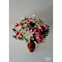 Bijūnų puokštė 18 šakų, violetinė sp., G501601